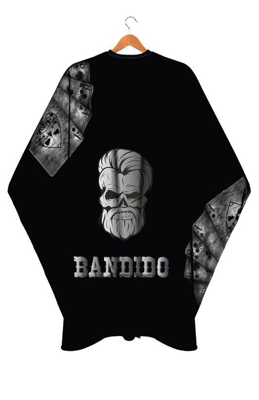 Capa de Corte / Penteador CARTAS Bandido