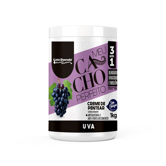 Creme de Pentear Meu Cacho Perfeito Uva 1Kg