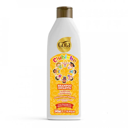 Gota Dourada SHAMPOO CLUBINHO CACHEADOS 340ML