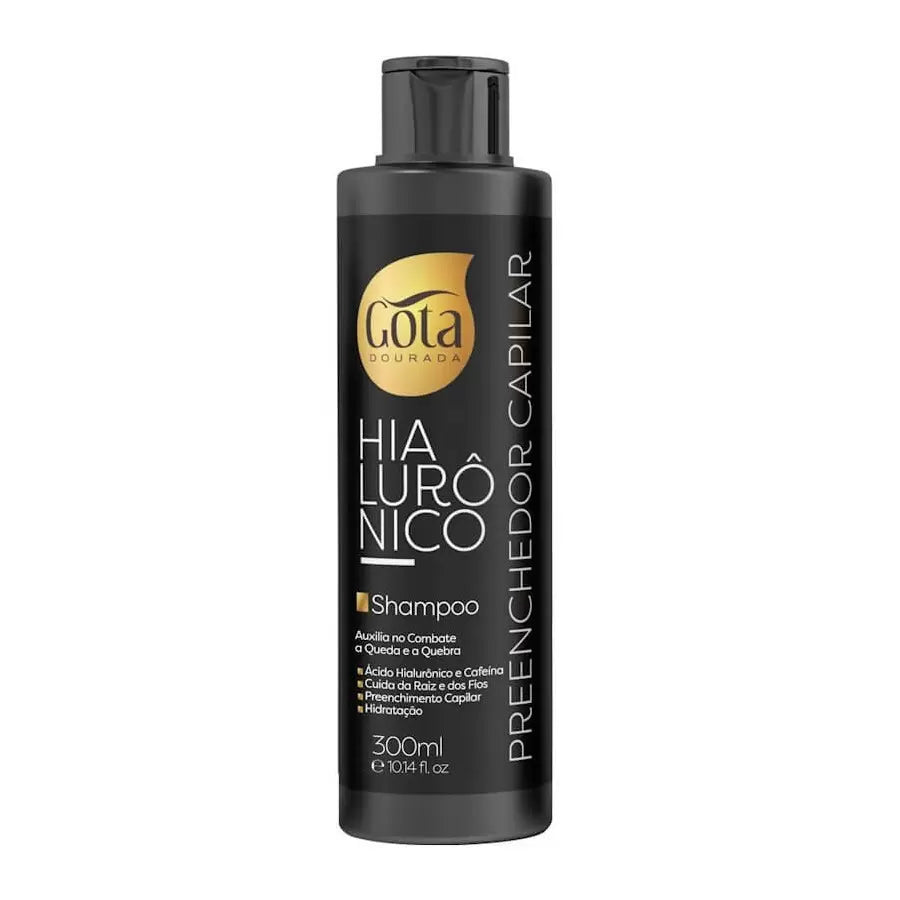 Gota Dourada SHAMPOO PREENCHEDOR HIALURÔNICO 300ML