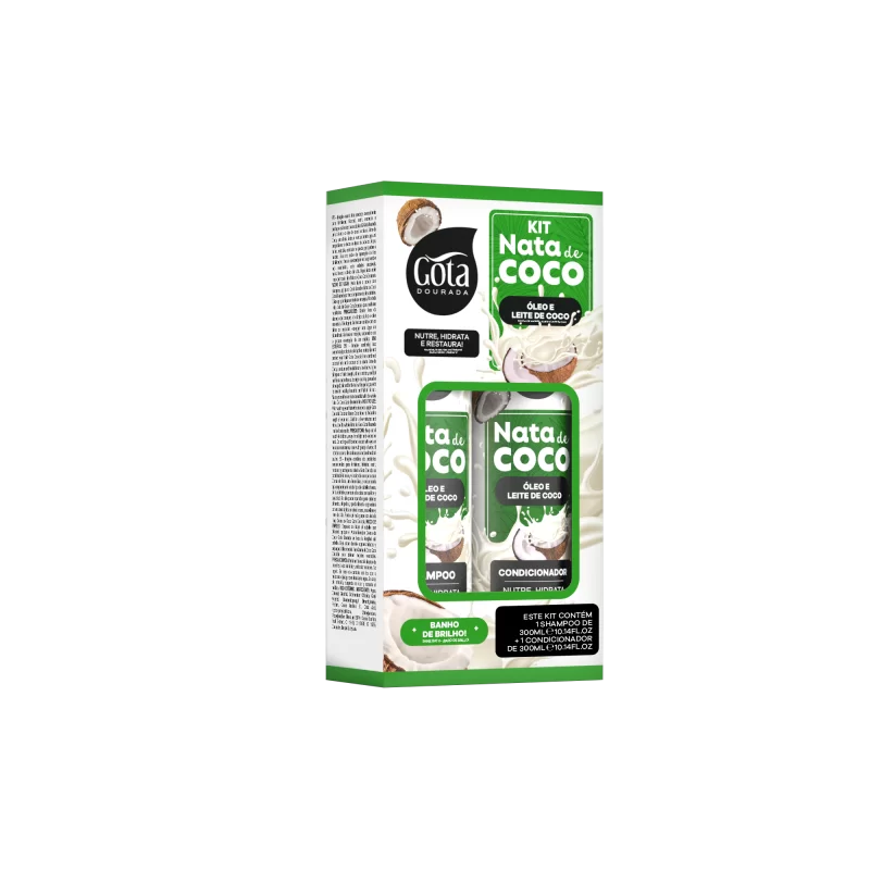 Gota Dourada KIT SH+COND. NATA DE COCO 300ML