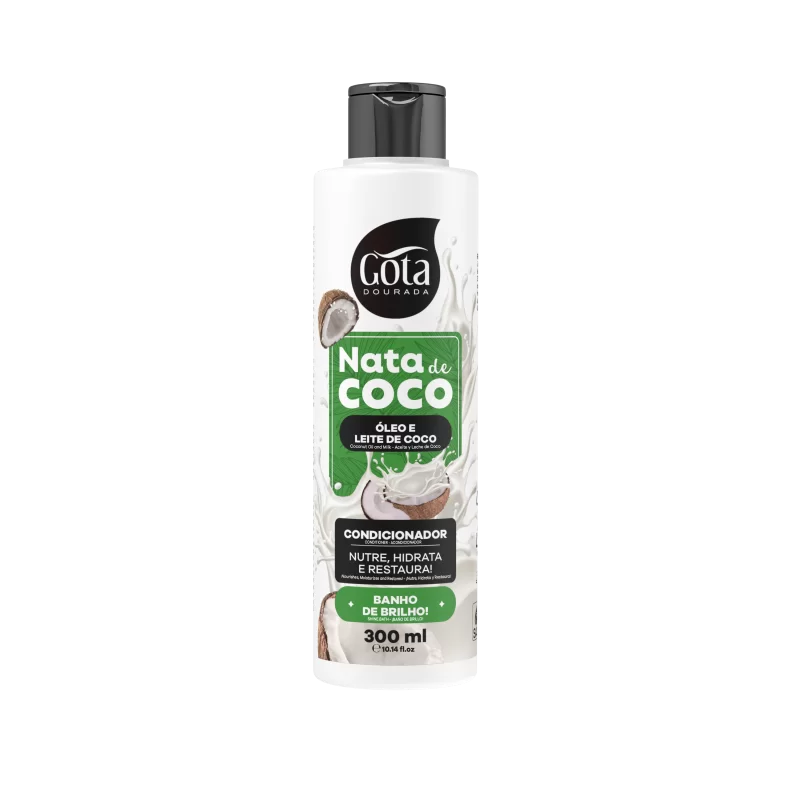 Gota Dourada CONDICIONADOR NATA DE COCO 300ML