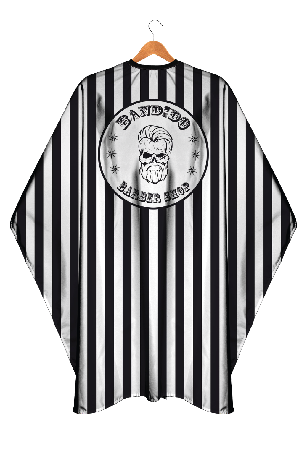 Capa de Corte / Penteador LISTRA GROSSA Bandido