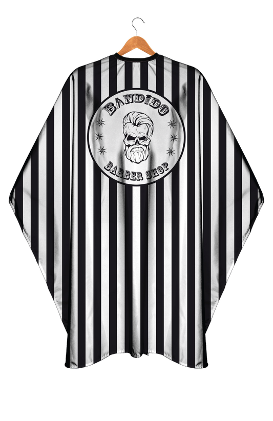 Capa de Corte / Penteador LISTRA GROSSA Bandido