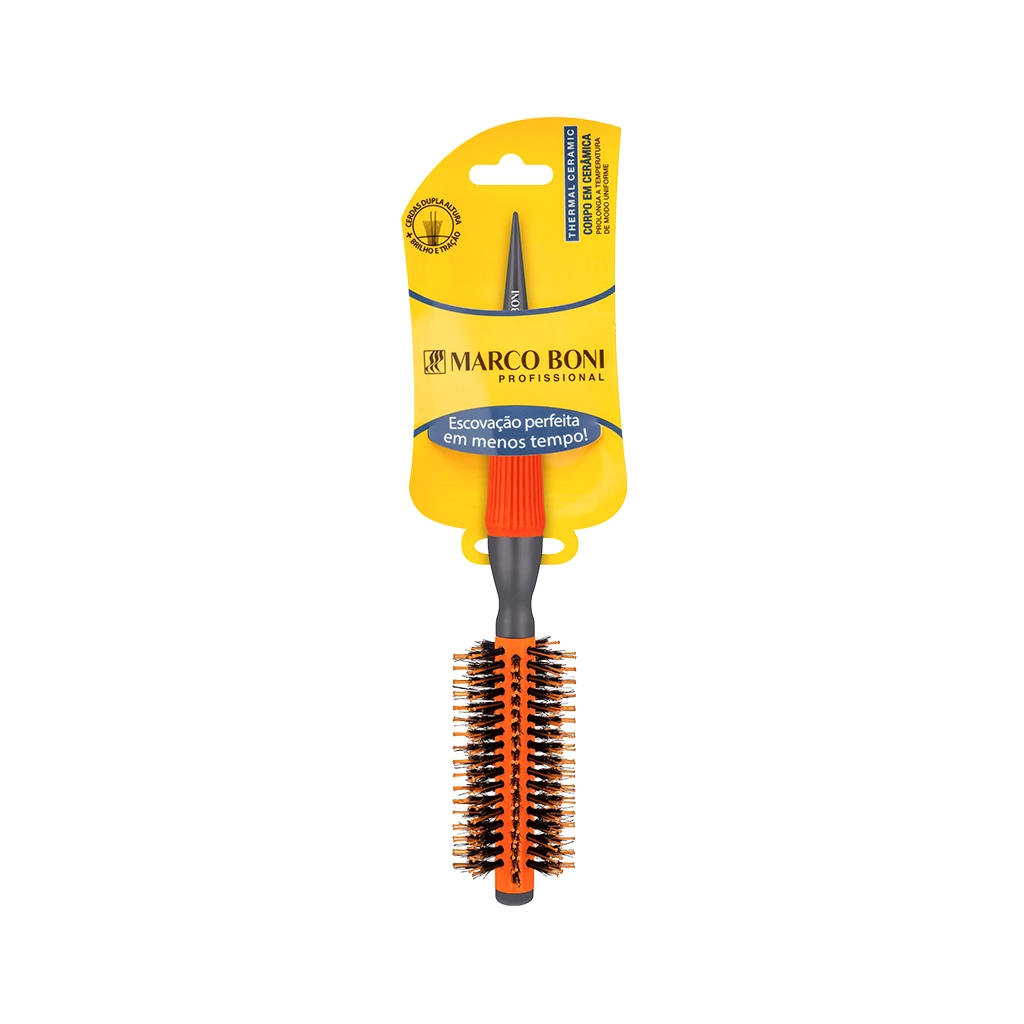 MARCO BONI ESCOVA PROFISSIONAL THERMAL CERAMIC ORANGE 15MM (9018T)