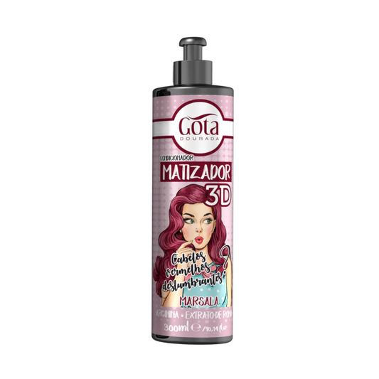 Gota Dourada MATIZADOR 3D - MARSALA 300 ML