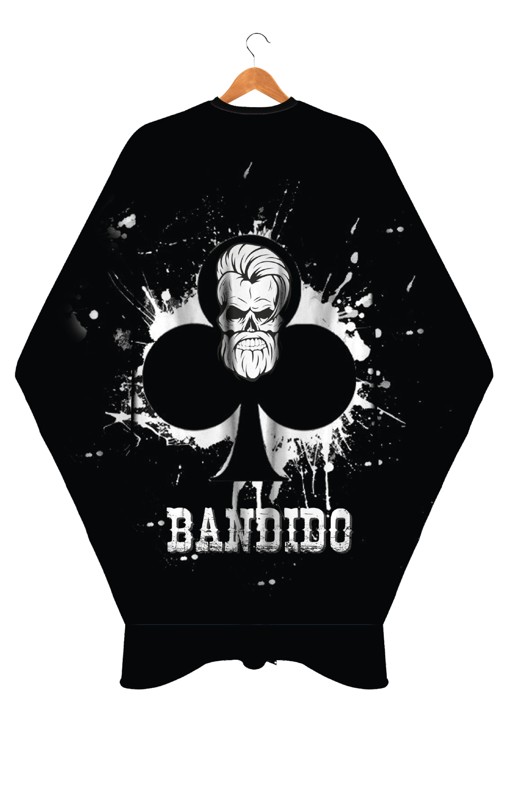 Capa de Corte / Penteador Espadas Bandido