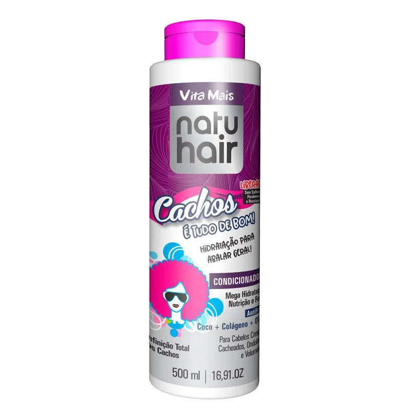 Natu Hair Vita Mais Cachos Acondicionador 500ml