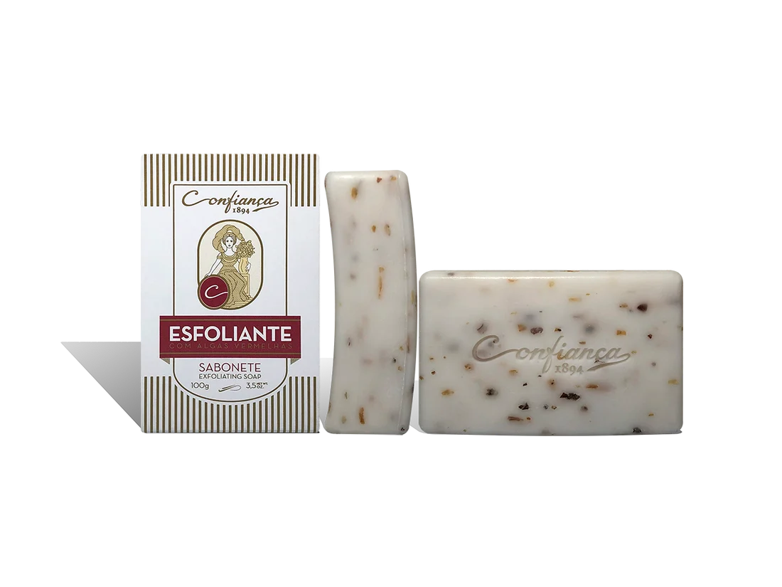 Confiança 1894 Exfoliating Soap with Red Algae 100g