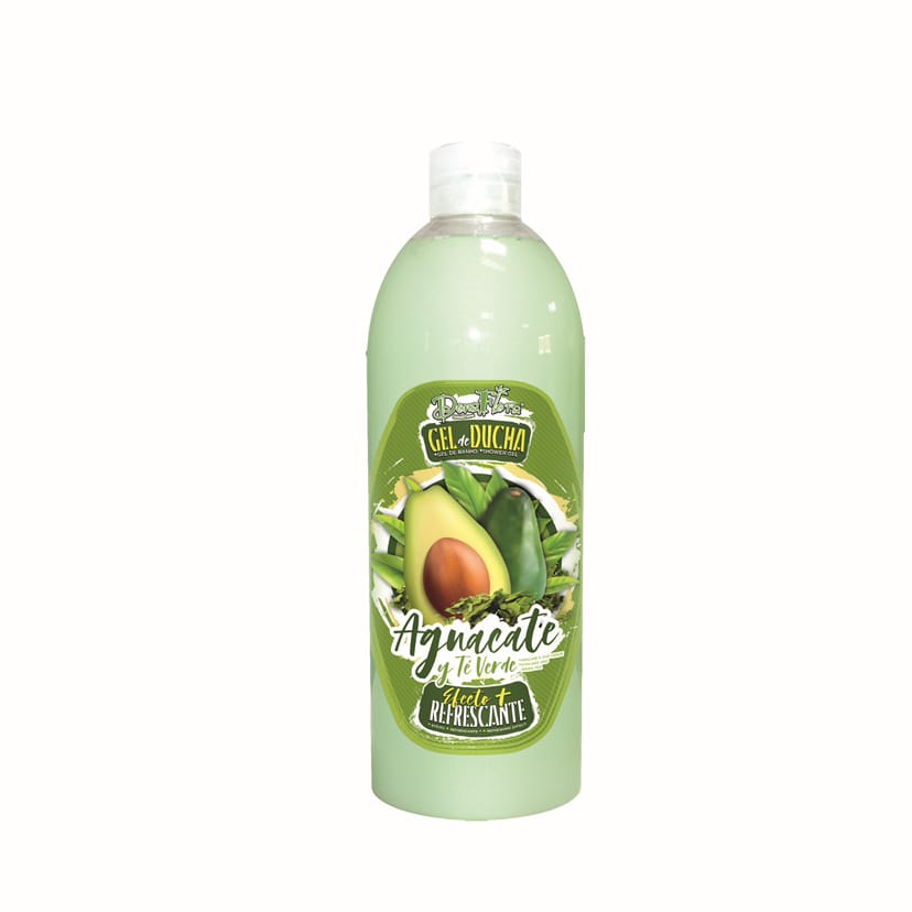 Dona Flora Gel de Ducha Aguacate y Té Verde 750ml