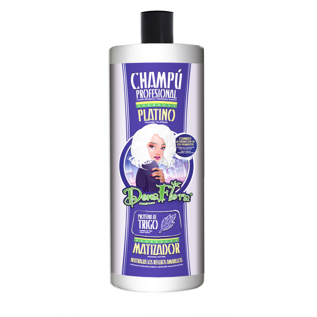 Doña Flora Platino Champú 1000ml