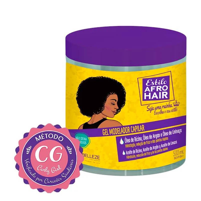 NOVEX  GEL MODELADOR CAPILAR ESTILO AFROHAIR 500ML