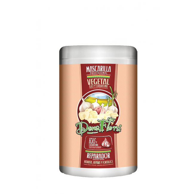 Dona Flora Garlic and Keratin Mask 1kg