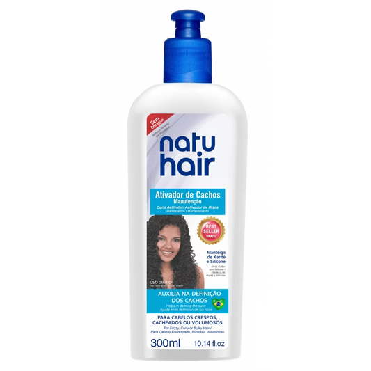 Natu Hair Manutenção Ativador de Cachos 300ml