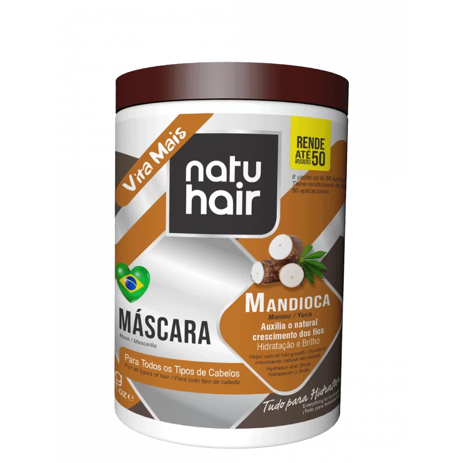 Natu Hair Mandioca Máscara 1kg